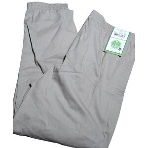 Real School Unisex School Youth Husky Uniform Jogger Pull on Pant Size 20 H Khak